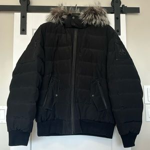 Moose Knuckles Stealth bomber/puffer jacket